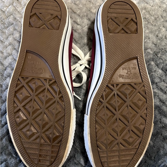 Converse Maroon All Star Sneakers - Picture 4 of 5